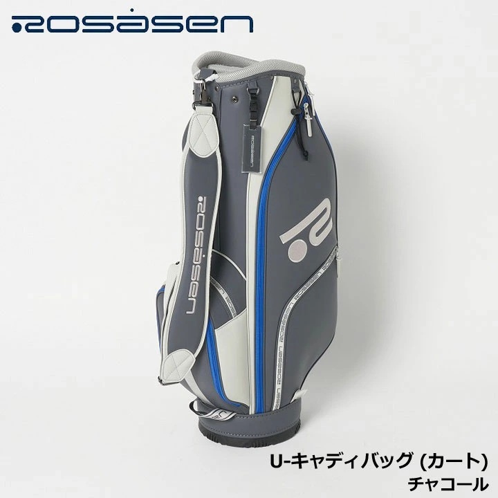 新品★ロサーセン★Rosasen★046-13301 カート キャディバッグ★2025★9型 3.3kg★【018】チャコール拍卖