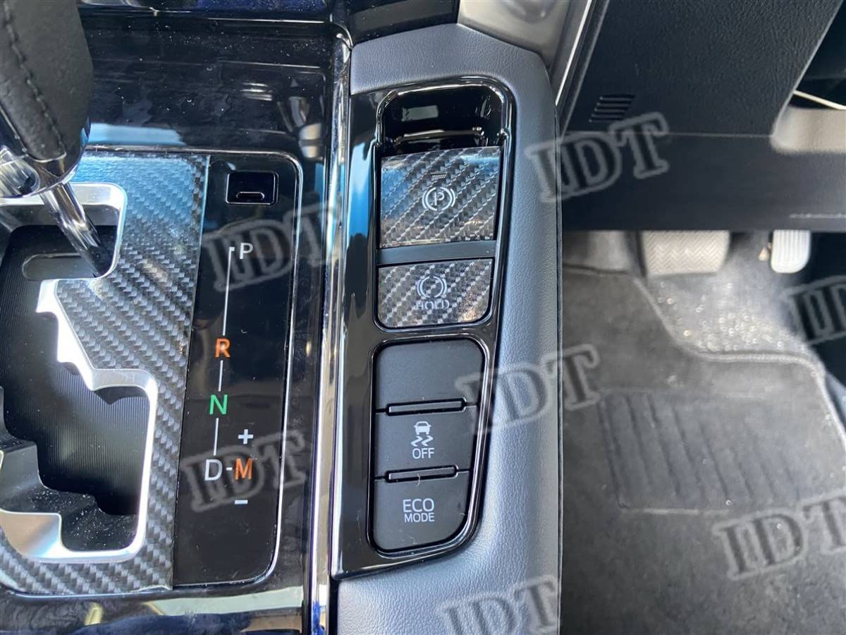 IDT 30系 アルファード ヴェルファイア パーキングスイッチカバー トリム ピアノブラック インテリアパネル 内装拍卖