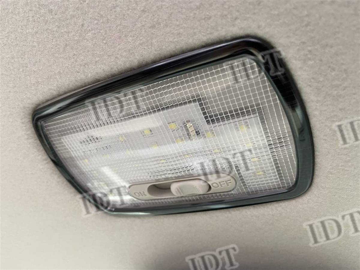 IDT N-BOX/N-BOXカスタム リア ルームランプカバー JF3 JF4 黒 リング インテリアパネル トリム ライト トランク 後部 ブラック拍卖