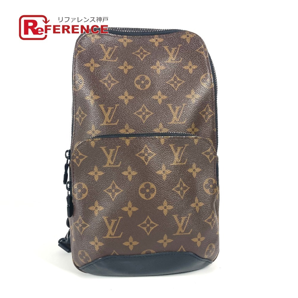 LOUIS VUITTON ルイヴィトン M45897 アヴェニュースリングバッグ ショルダーバッグ モノグラムマカサー ボディバッグ 【中古】拍卖