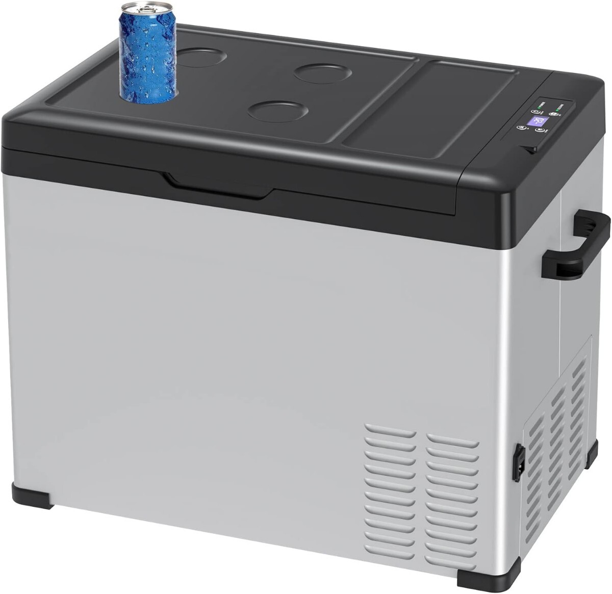 Sumeriy 車載冷蔵冷凍庫 50L -20℃~20℃ 急速冷凍 大容量 省エネ 冷蔵庫 2WAY電源対応 DC12V24V/AC100V 車載家庭両用 静音 拍卖