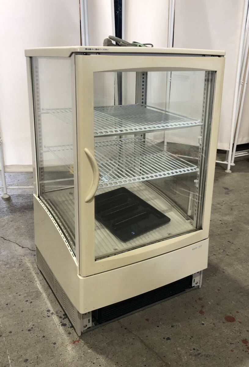 RE-15【中古・現状品】SANYO サンヨー 卓上型 4面ガラス 冷蔵ショーケース SMR-C65F 業務用 2011年製 ジャンク品 引き取り限定拍卖