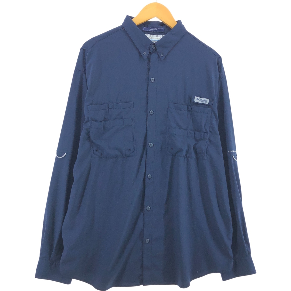 古着 コロンビア Columbia PFG OMNI-SHADE 長袖 フィッシングシャツ メンズXL相当 /eaa549094拍卖