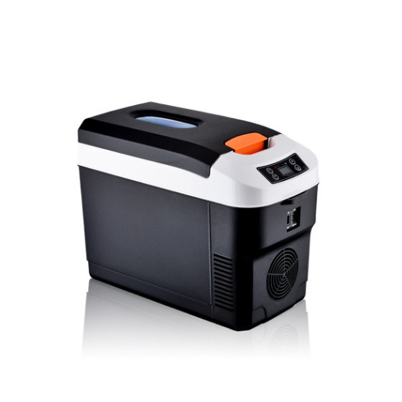 人気品10L車載冷蔵庫 ポータブル冷蔵庫 -10℃~+65℃調整 持ち運べる小型冷蔵庫 クーラーボックス 家庭用車載用 静音 DC12V/24V ブラック 拍卖