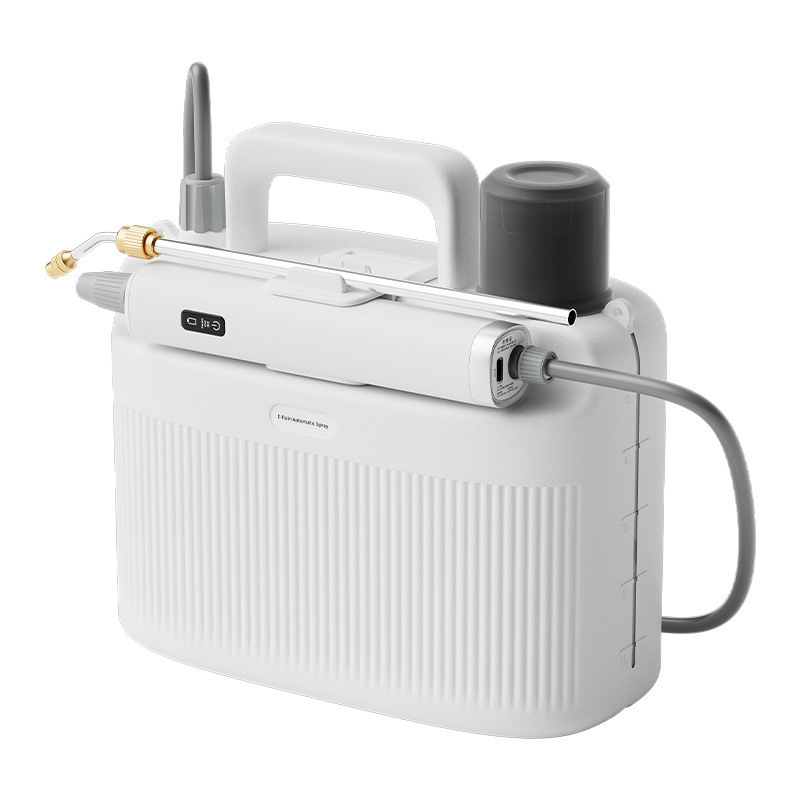 新作 噴霧器 電動噴霧器 5L 肩掛けタイプ噴霧器 充電式噴霧器 家庭用 バッテリー式 ベルト付き ノズル3種類付 軽量小型肩掛け式 害虫駆除拍卖