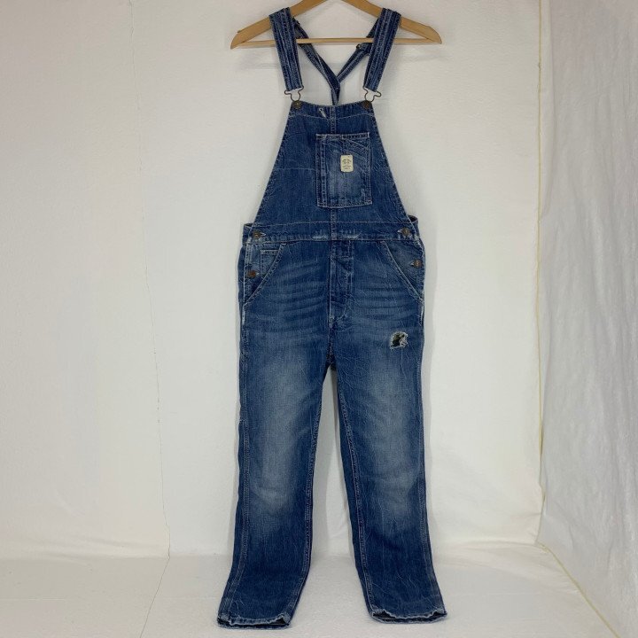 Denim&Supply Ralph Lauren デニム&サプライ ラルフローレン デニム サロペット オーバーオール SIZE: S レディース LH632025051604拍卖