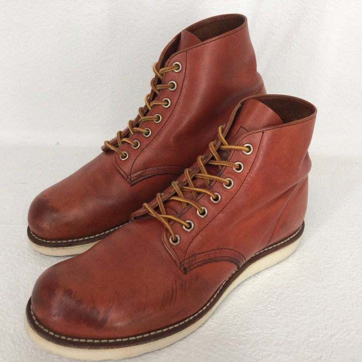 RED WING レッドウィング 8166 2014年製 アイリッシュセッター プレーントゥ ブーツSIZE: US9D 27cm レッドブラウン MH632025051501拍卖