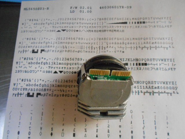 修理用部品 OKI MICROLINE 5650SU3-R 用 中古プリントヘッド 60サイズ発送拍卖