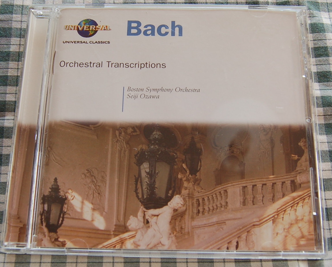 【送料無料】小澤 ボストン バッハ【編曲集】シェーンベルク、斎藤など 中古美品拍卖