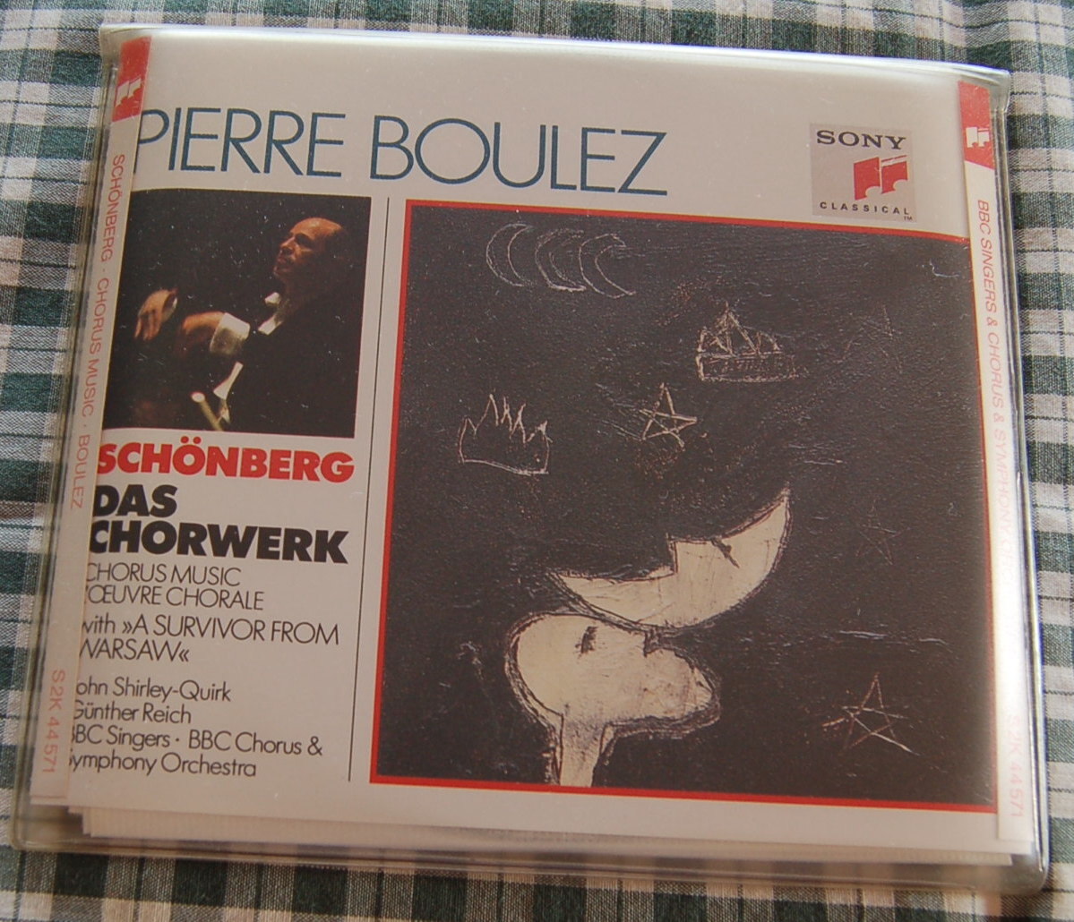 【送料無料】Schoenberg シェーンベルク ブーレーズ【合唱(コーラス)曲集】CD2枚組 中古美品拍卖
