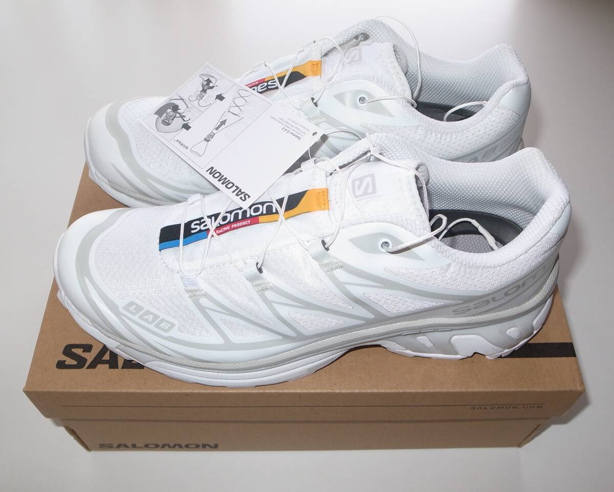 SALOMON XT-6 26.5cm US8.5 white ホワイト拍卖