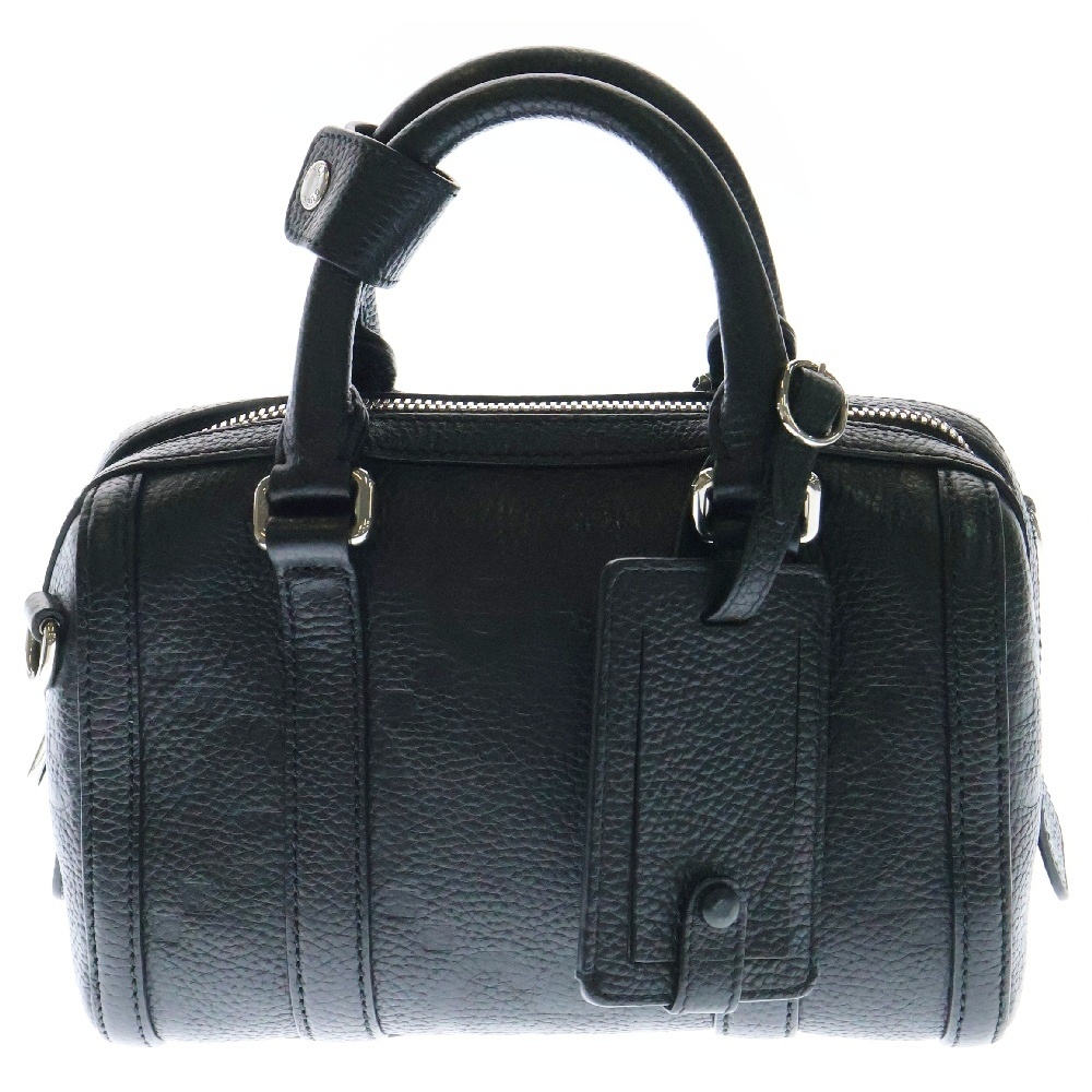 GUCCI グッチ ジャンボGG 2WAY レザー ダッフル ショルダーバッグ ハンドバッグ ブラック 725292拍卖