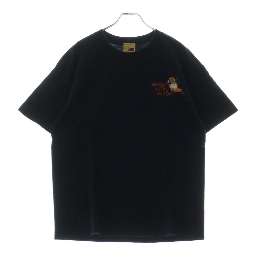 VINTAGE ヴィンテージ 00s Someday My Fish Will Come TEE 両面プリント半袖Tシャツ カットソー ネイビー拍卖
