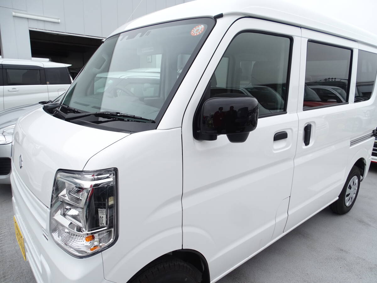 商品製造工場紹介動画付 ドアミラーカバー 艶黒 エブリィワゴン バン DA17W17V スぺーシアMK33V 42 53S ソリオMA26 36S キャリィ DA16T拍卖