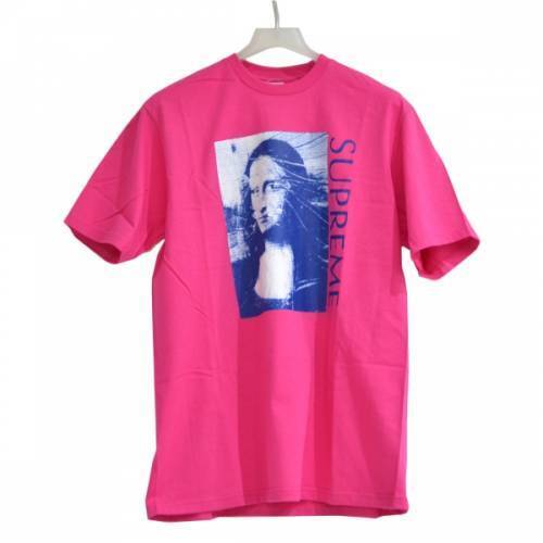 SUPREME シュプリーム Mona Lisa Tee モナリザ Tシャツ Hot Pink M R2A-21791B拍卖