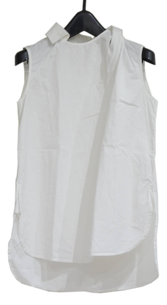 HERMES エルメス ノースリーブ ブラウス トップス 34 Y-286760拍卖