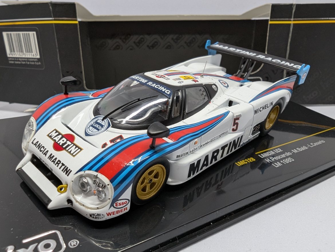 絶版!! ixo 1/43 ランチアLC2 No.5 「MARTINI」ル・マン24h 1985拍卖