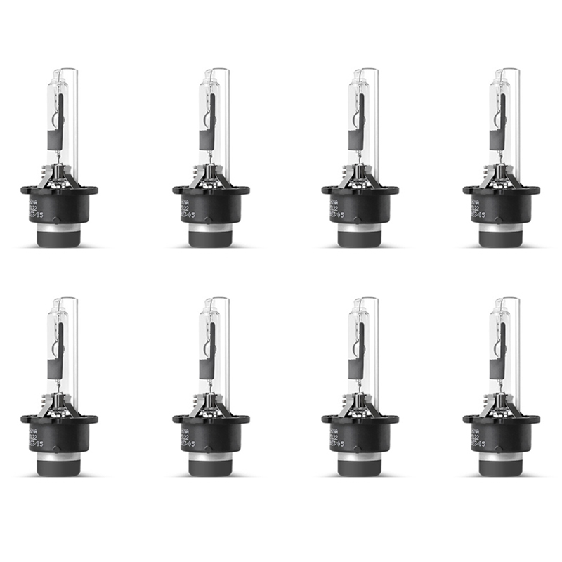 ヘッドライト D2S HID バルブ HIDバーナー HIDライト 高輝度 車検対応 純正交換用バルブ 4300K 12V 車用(8個入り)拍卖