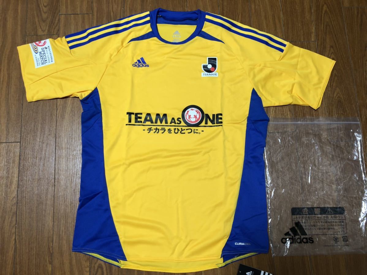 【TEAM AS ONE】新品 東日本大震災 復興 チャリティー 激レア / 東北 日本代表 三浦知良拍卖