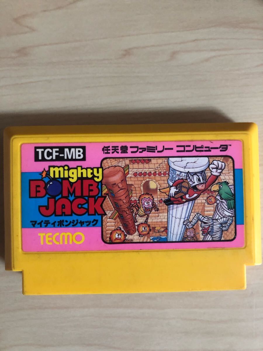 マイティボンジャック ファミコン ソフトのみ 起動確認済み拍卖