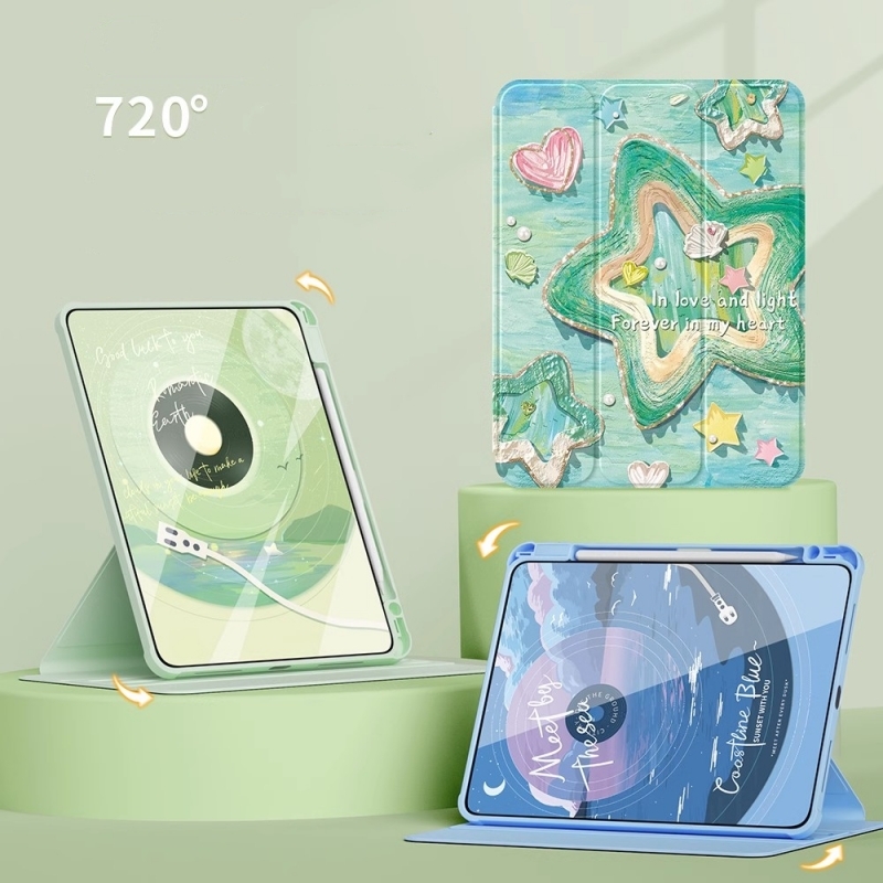iPad 10.9インチ iPad10 ケース 第10世代 保護カバー 段階調整 360度回転 耐衝撃 スタンドタイプ ペン入れ オードスリーブ機能 おしゃれ拍卖