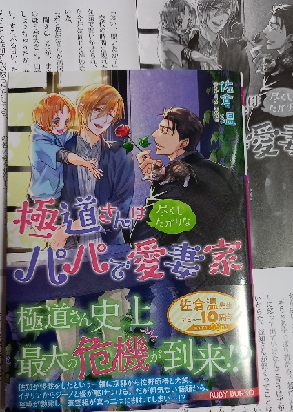 SS2+帯付「極道さんは尽くしたがりなパパで愛妻家」佐倉温/桜城やや 5月新刊拍卖