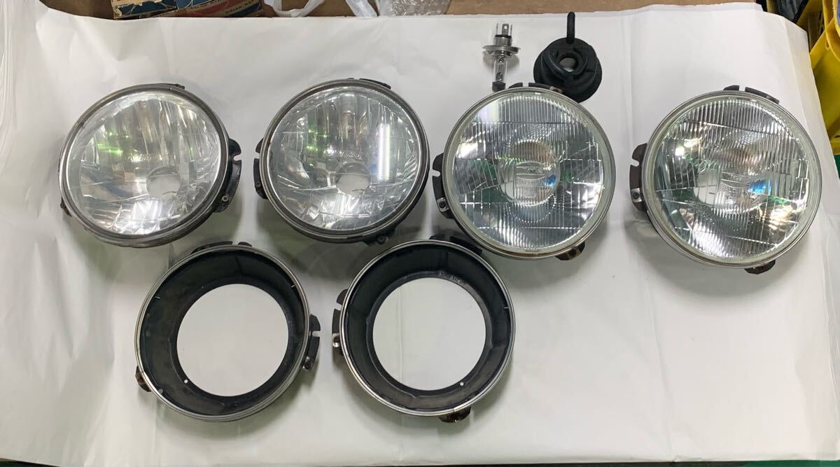 汎用 丸目2灯 ヘッドライトセット レイブリック マルチリフレクター コイト ハロゲン 小糸 RAYBRIC 旧車 ジムニー サニー拍卖