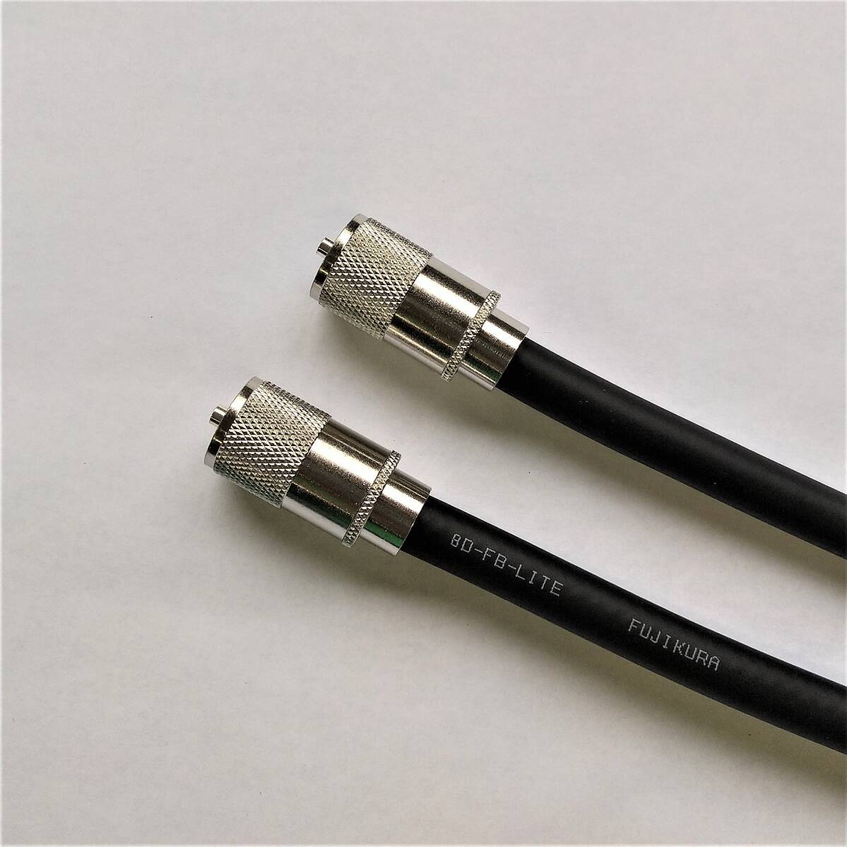 フジクラ 8DFB(8D-FB)-LITE 50Ω 0.7m 両端MP接栓付 送料こみ込み 無線接続ケーブル 同軸ケーブル 黒色 1本 F8FL-07MM拍卖