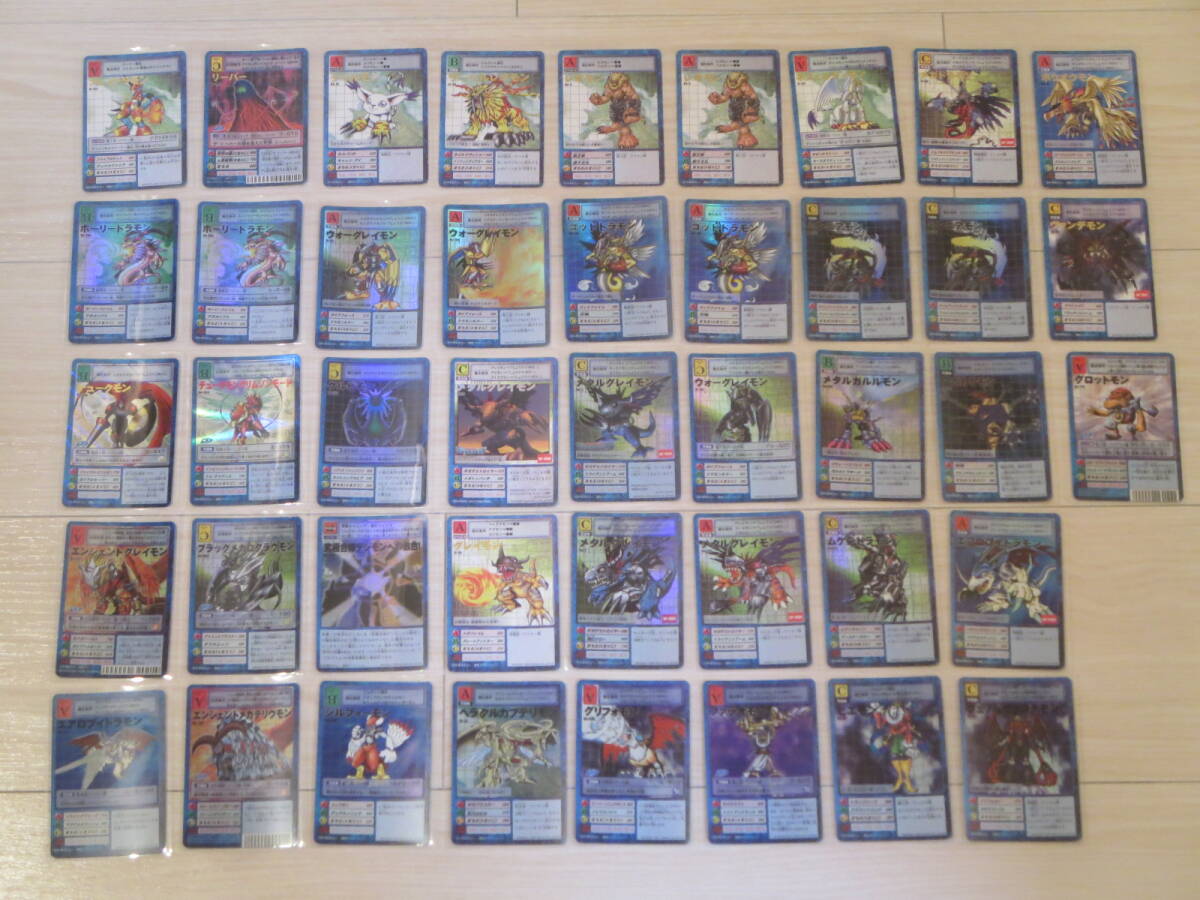 ロ 旧デジモンカード 43枚セット 非売品 特典 メタルグレイモン Bo-1/Bo-115/Dw-0/Dw-2/ウォーグレイモン/デュークモン/融合/1999拍卖