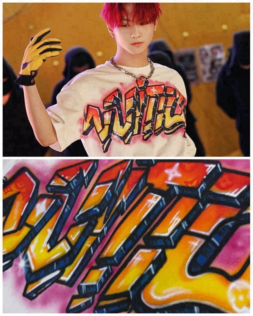 ◎存在感◎着回し◎2022-23年★即完売★人気★ルイヴィトン★グラフィティ モノグラム 半袖 Tシャツ★メンズ XL★LOUIS VUITTON拍卖