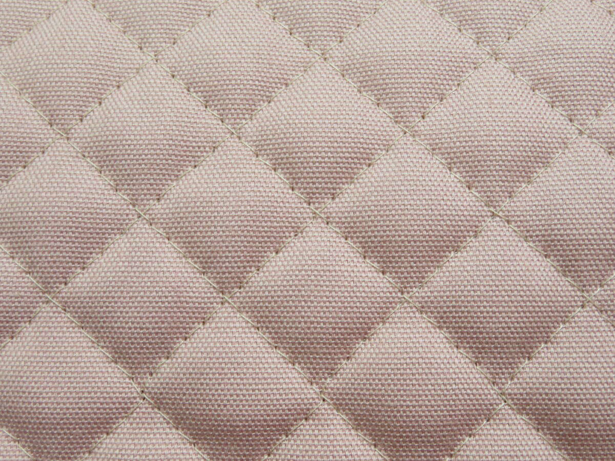 1m単位販売 キルティング (Q-132) キルト ピンク オックス くすみ カラー 無地 約106幅 布 生地 布地 内布 バッグ 教材 安い 入園 入学拍卖