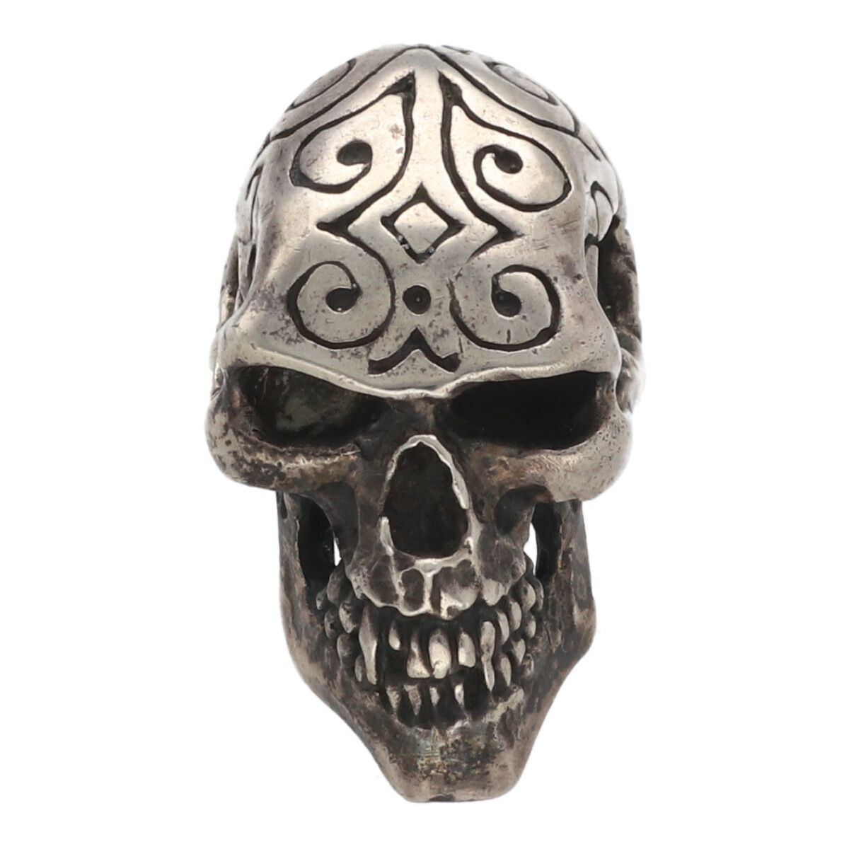 【中古】 CRAZY PIC クレイジーピック エングレイブスカルペンダント 19009635拍卖