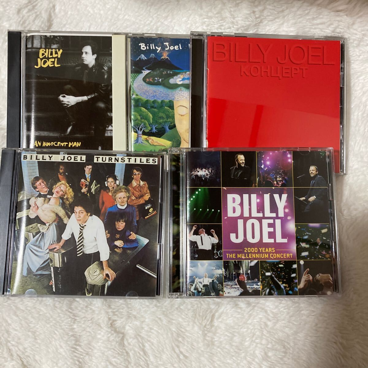 n 5034 『ビリー・ジョエル』ライブアルバム「2000 Years: The Millennium Concert」/他 CD 5枚セット拍卖