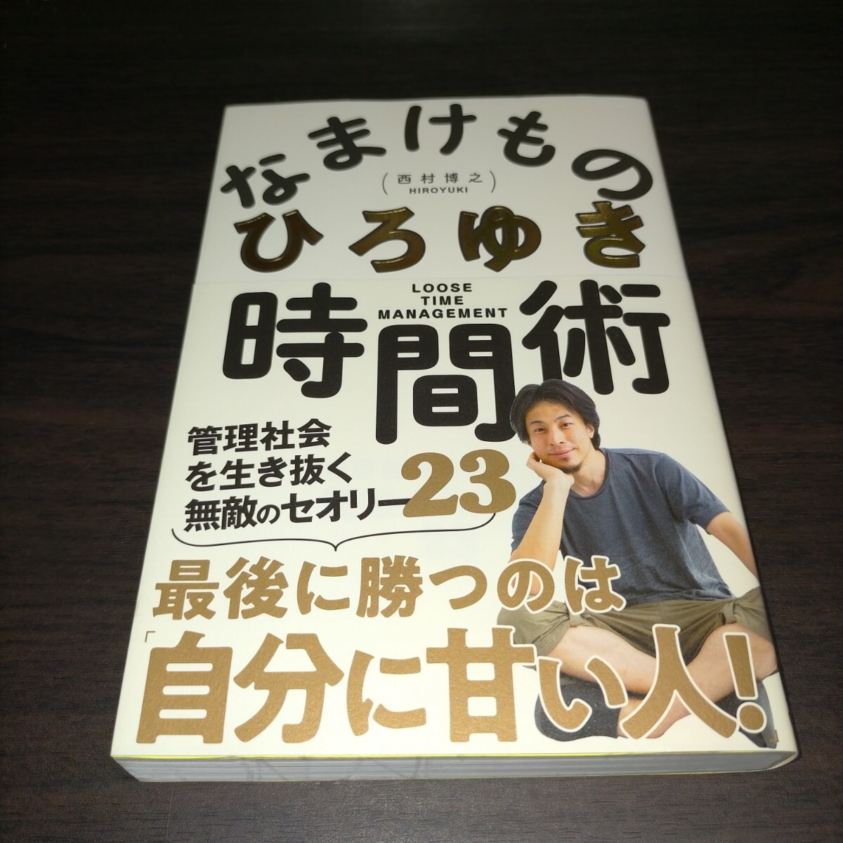 なまけもの時間術 管理社会を生き抜く無敵のセオリー23 ひろゆき/著 保管g拍卖