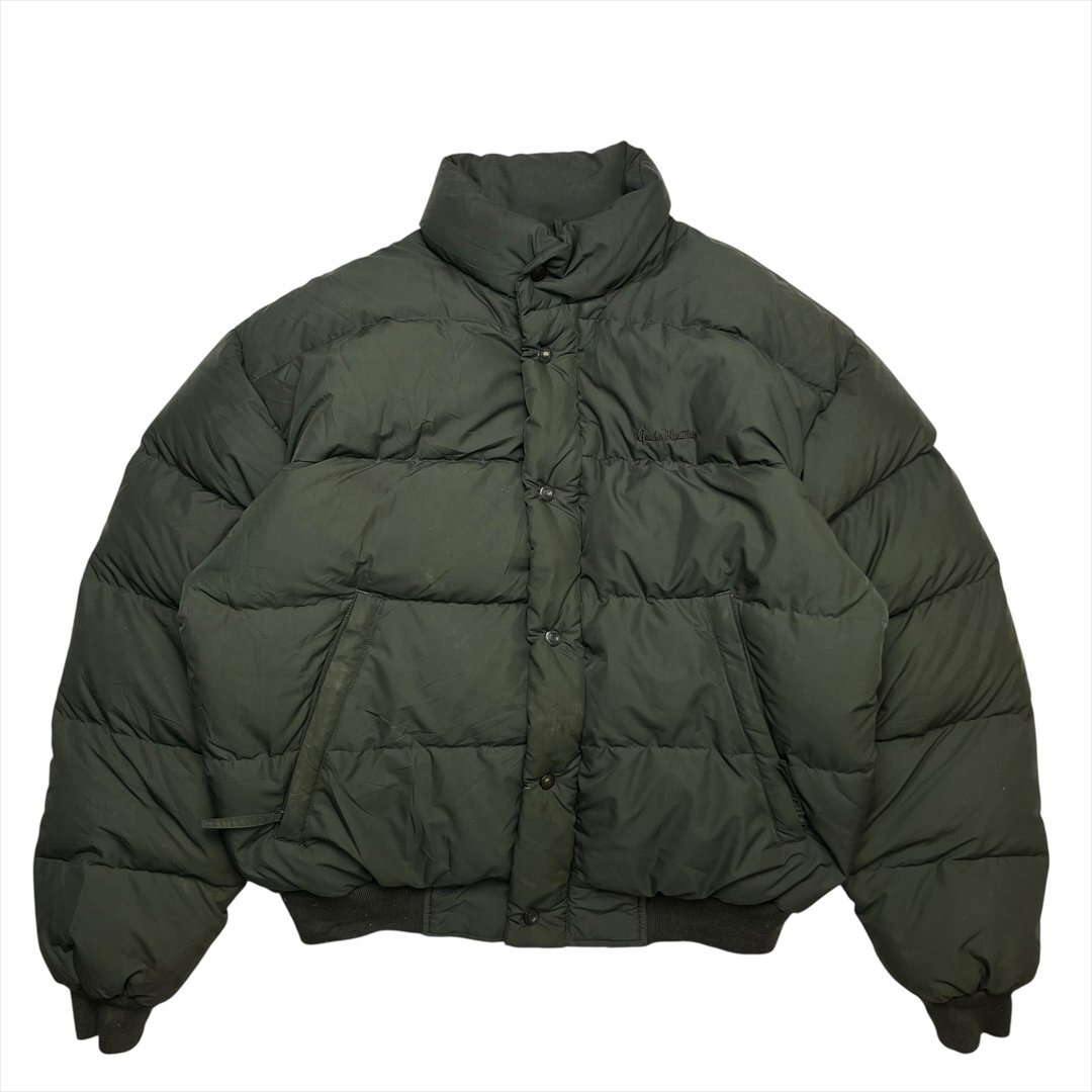 Vintage Qanden Mountain グース ダウン ジャケット グリーン 古着 メンズ L 防寒 保温 暖かい パファー ヴィンテージ ビンテージ拍卖