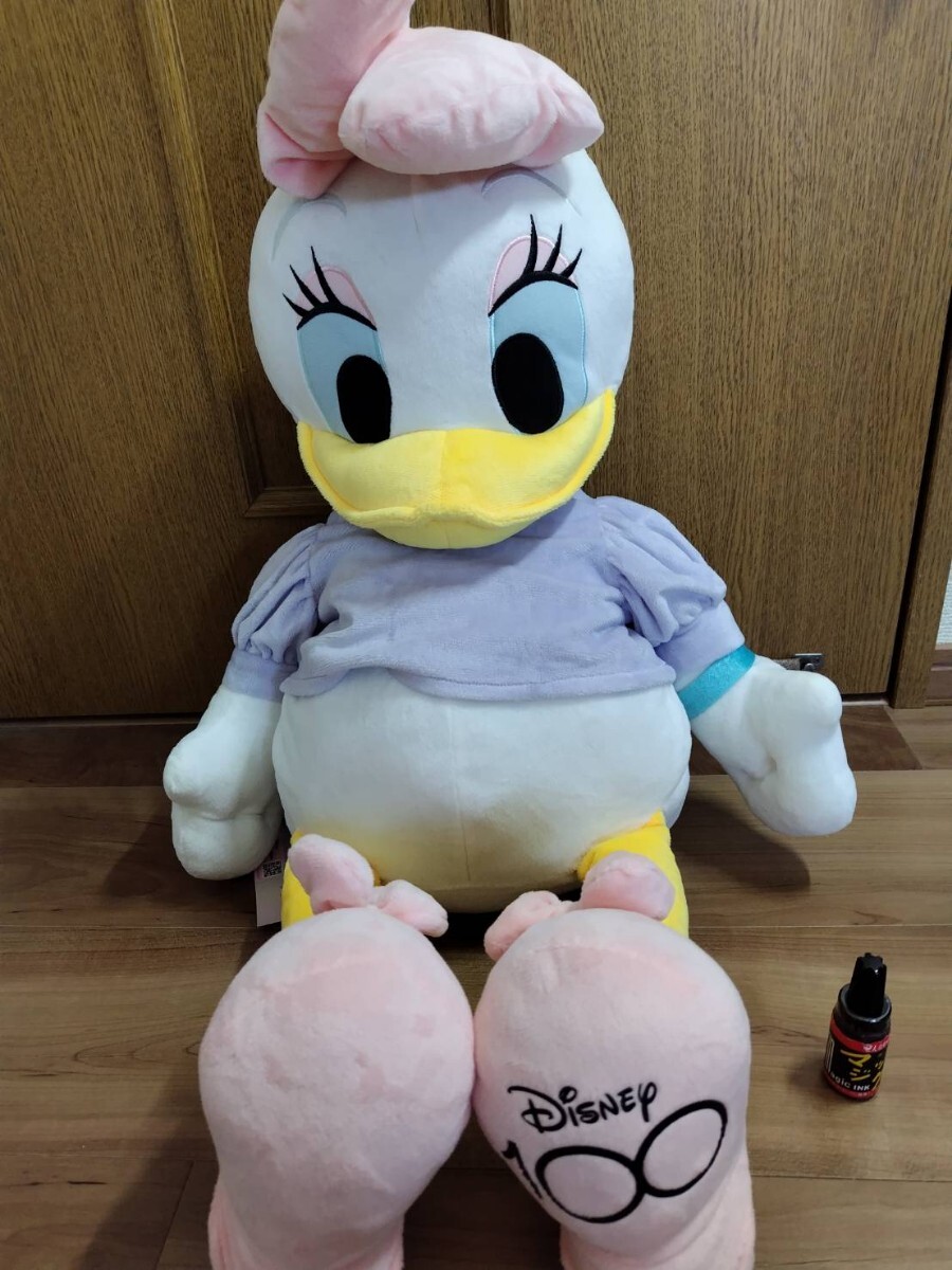 USEDタグ付き☆デイジーダック 100th超超BIG DXぬいぐるみ☆拍卖