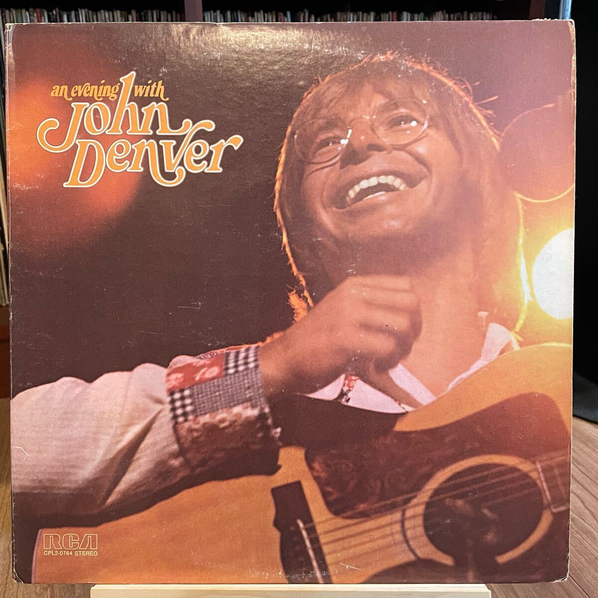 【US盤Org.2枚組】John Denver An Evening With John Denver (1975) RCA Victor CPL2-0764 Country Roads収録拍卖