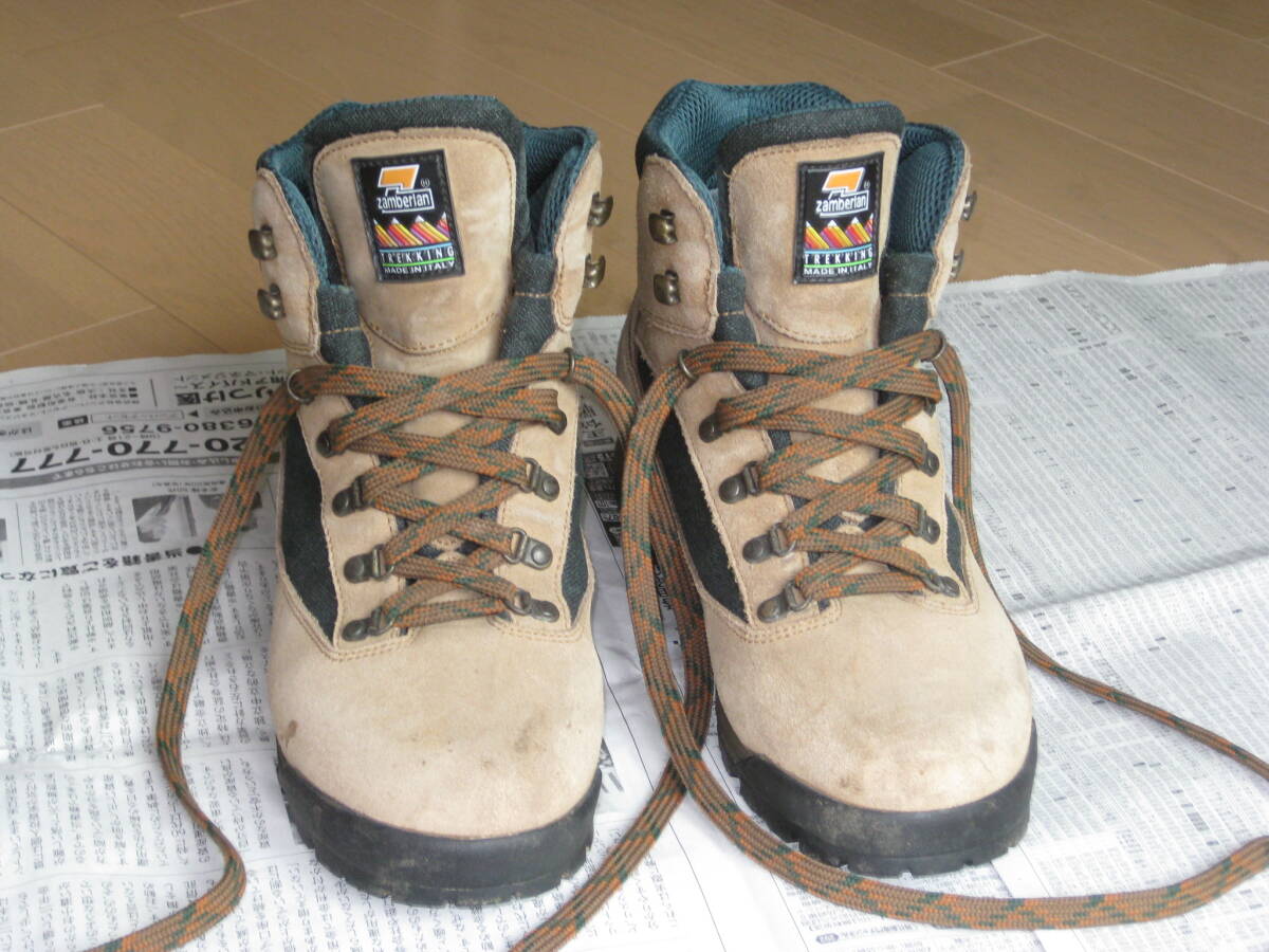 zamberlan TREKKING MADE IN ITALY サイズ43 Vibram GORE-TEX  ザンバラン イタリア製 ビブラムソール ゴアテックス 美品です!拍卖