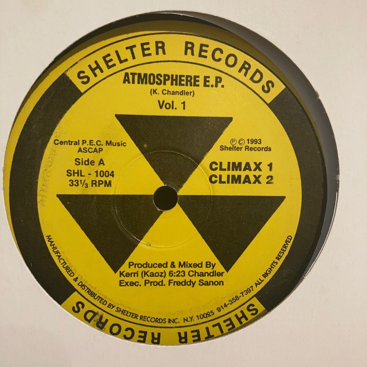 Kerri Chandler - Atmosphere E.P. Vol. 1拍卖