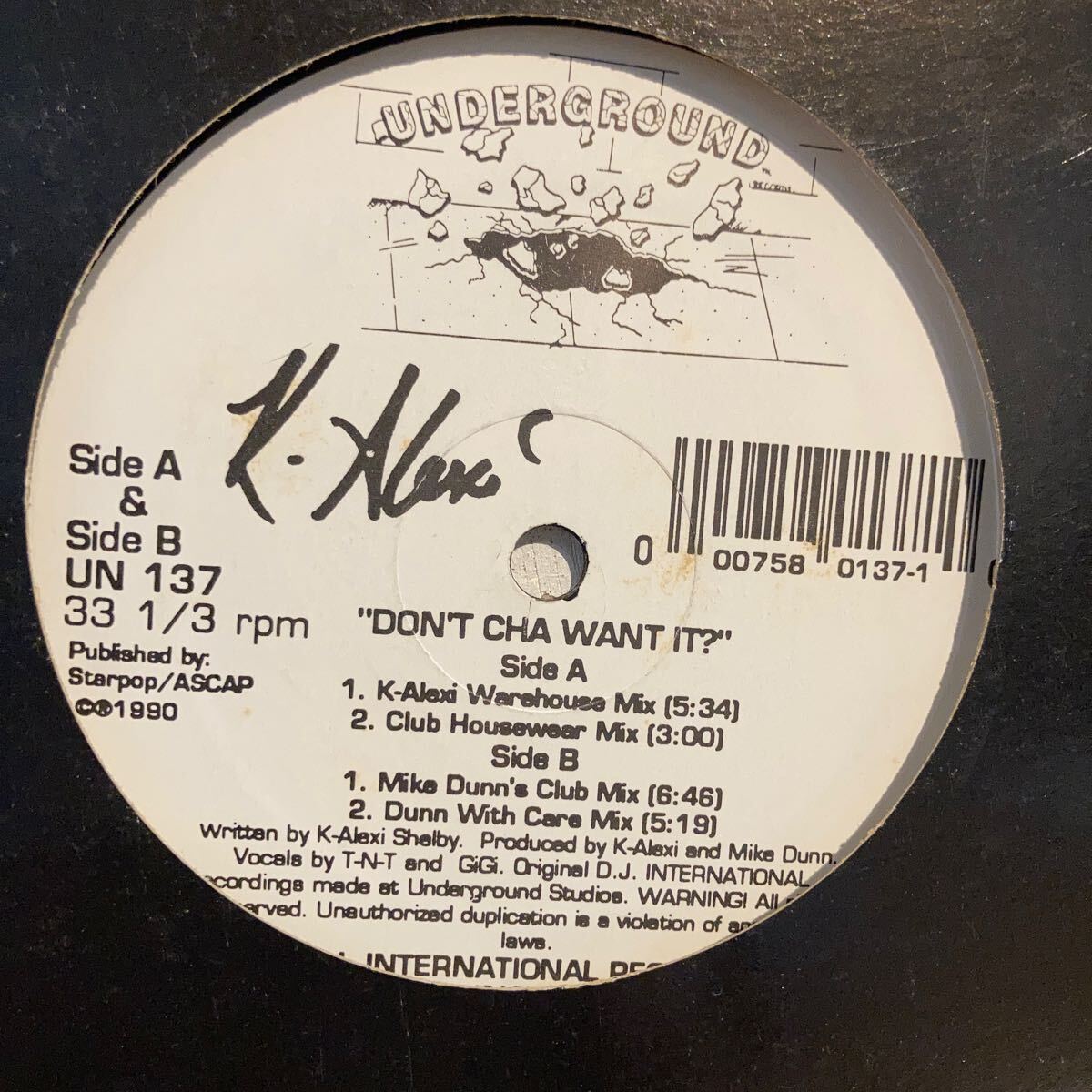 K-Alexi - Don't Cha Want It ?拍卖