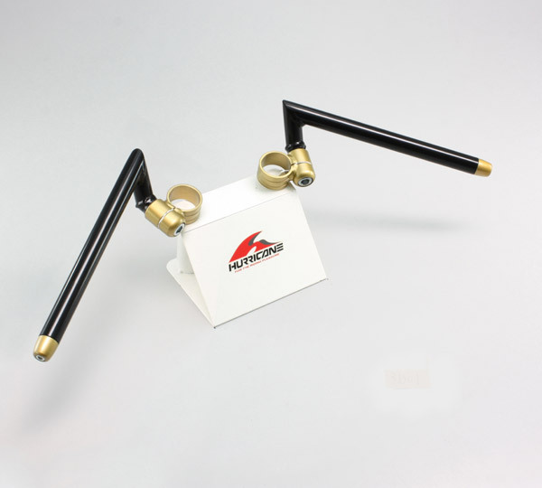 ハリケーン HURRICANE CB750F / GSX250FX / エストレヤ / バリオス等用 セパレートハンドル TYPE I ゴールド HS3901G-01拍卖