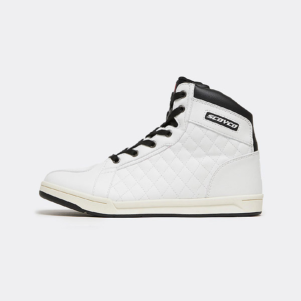 スコイコ SCOYCO カジュアルライディングシューズ ホワイト 26.5cm MT054-WH-40拍卖