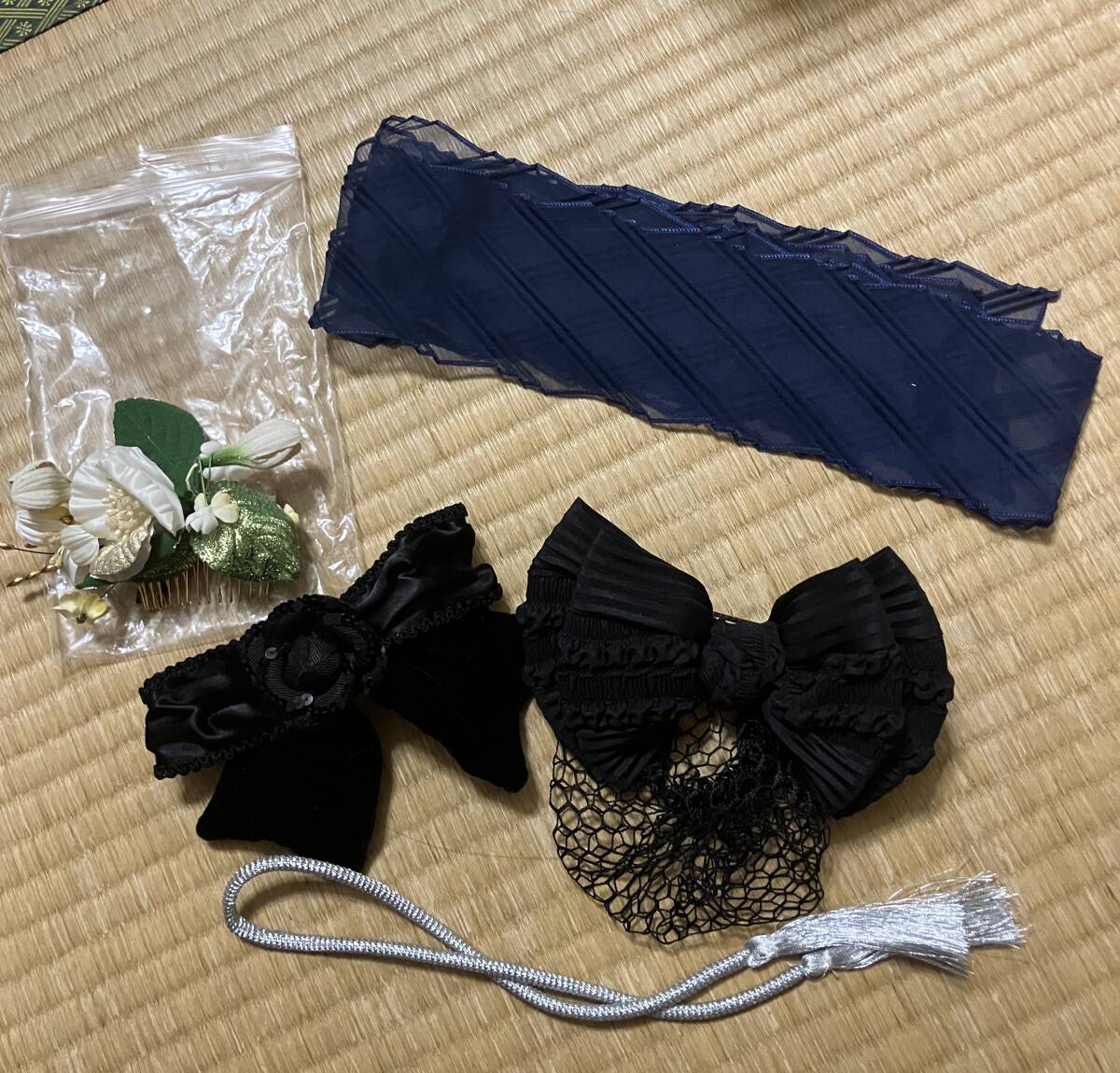 ヘア飾り5点拍卖
