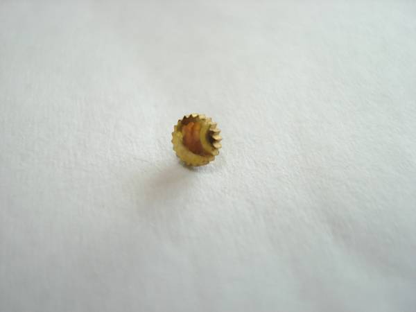 昭和 シチズン ジェットルーキー 竜頭 金色 3×2.2㍉.拍卖