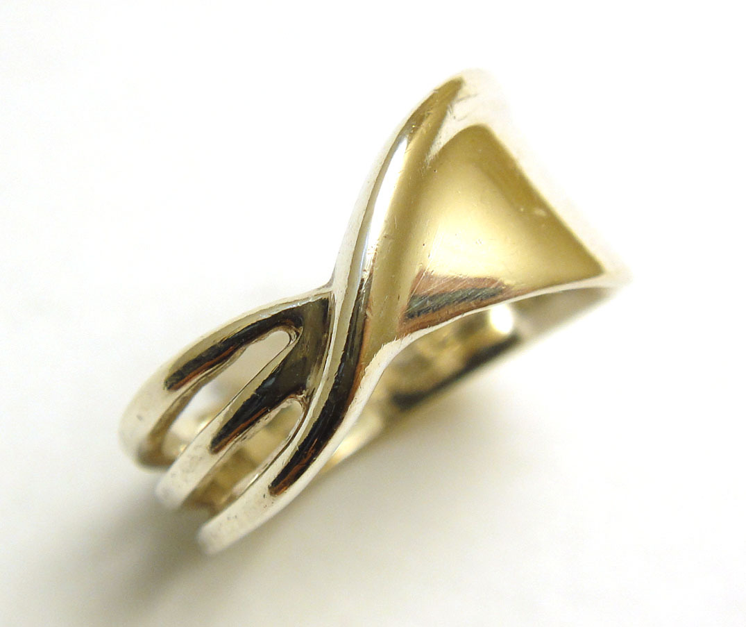 SP◆9号◆USED洗浄済 SILVER刻印 ヴィンテージシルバーリング 銀製拍卖