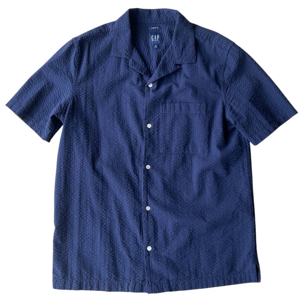 GAPギャップ/サマーシャツ/S/ダークネイビー拍卖