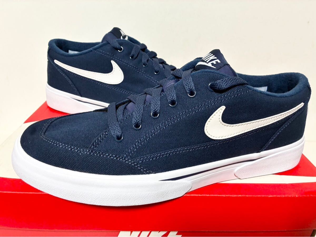 2016 新品箱付 NIKE GTS '16 TXT MIDNIGHT NAVY WHITE ナイキ ミッドナイト ネイビー ホワイト スニーカー 紺 白 27cm US9 840300-140拍卖