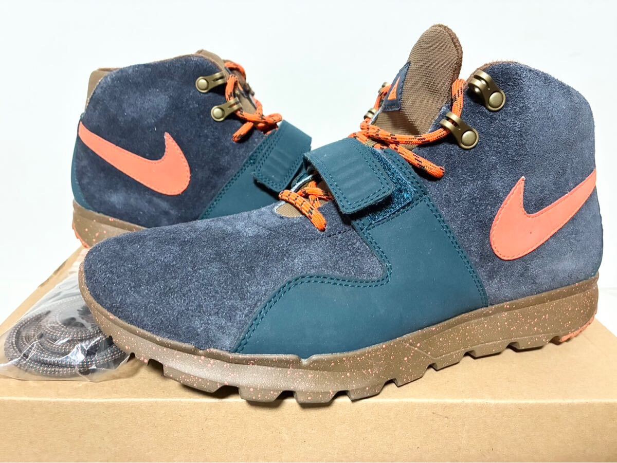 2013 国内新品 NIKE TRAINERENDER MID PREMIUM POLER CAMP VIBES TRAINER ナイキ ナイキ ポーラー トレーナー 27.5cm US9.5 616693-482拍卖