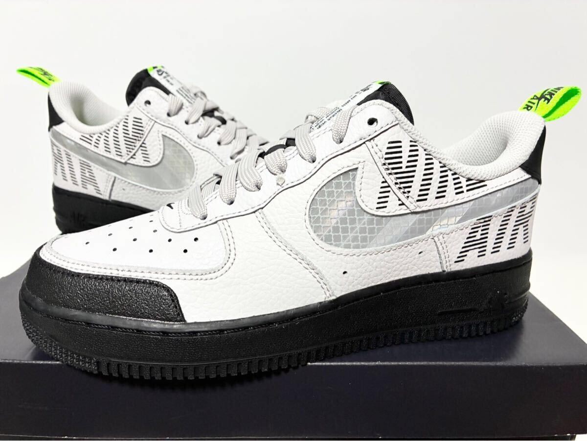2019 国内新品 NIKE AIR FORCE 1 LV8 GUNSMOKE GREY BLACK ナイキ エア フォース ガンスモーク グレー ブラック 24.5cm US6.5 BQ4421-001拍卖