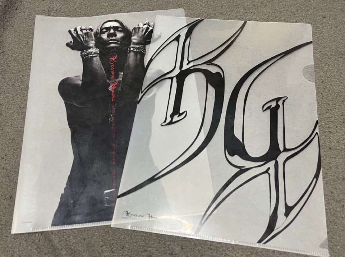 氷室京介 クリアファイル 2枚 SWEET REVOLUTION グッズ拍卖